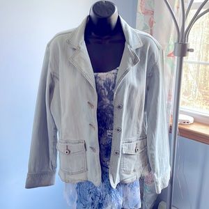 Chico’s Jean Jacket size 1